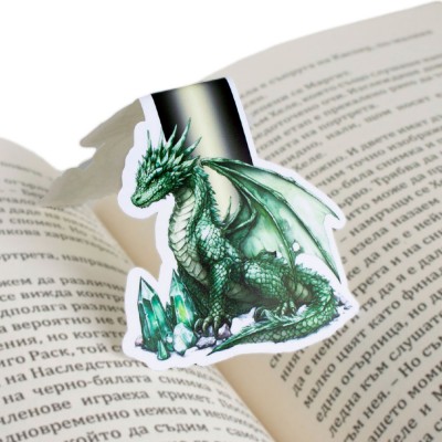 Магнитен книгоразделител Emerald Flame