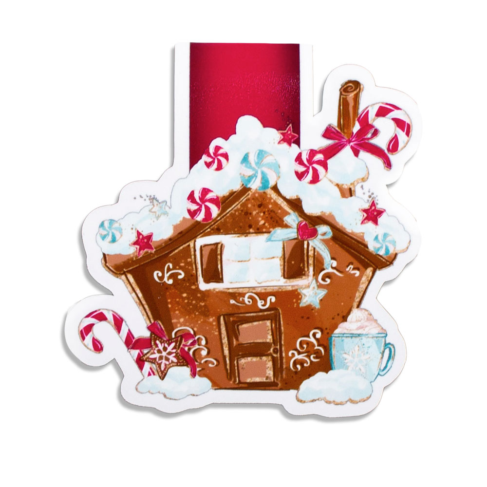 Магнитен книгоразделител Gingerbread House
