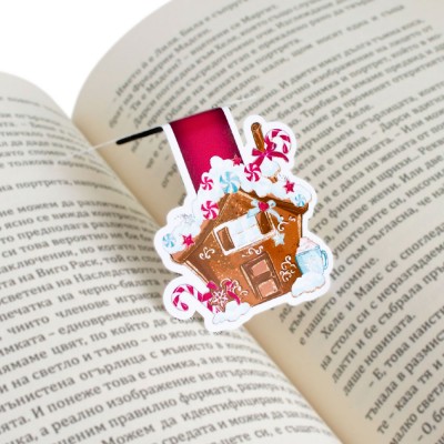 Магнитен книгоразделител Gingerbread House