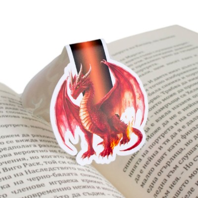 Магнитен книгоразделител Ruby Inferno