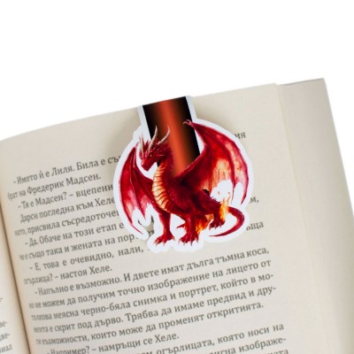 Магнитен книгоразделител Ruby Inferno