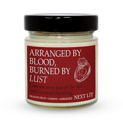 Ароматна свещ Arranged by Blood, Burned by Lust