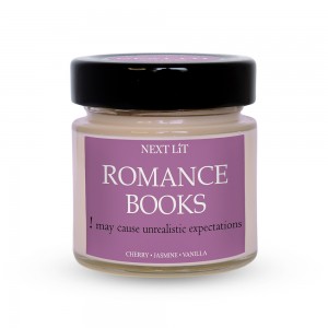 Ароматна свещ Romance Books