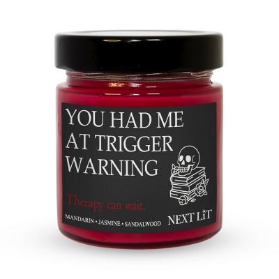 Ароматна свещ Trigger Warning