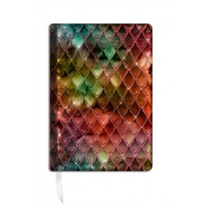Подвързия за книга Dragon treasure - Tourmaline Multicolor