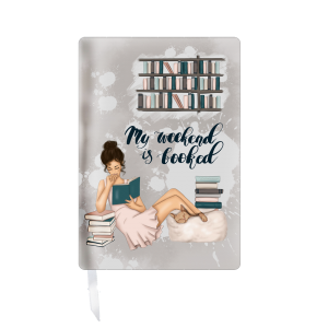 Подвързия за книга My weekend is booked